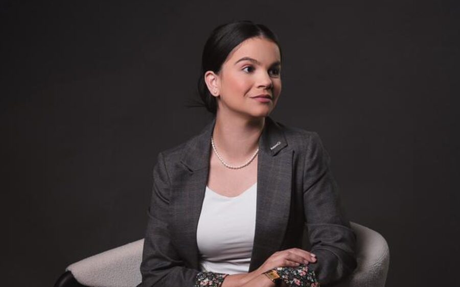 Priscilla Braga durante a mentoria